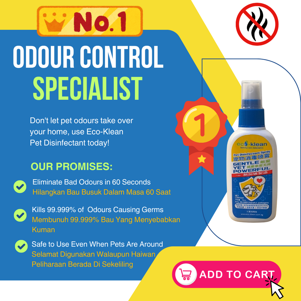 Eco-Klean Pet Disinfectant Spray 70ml