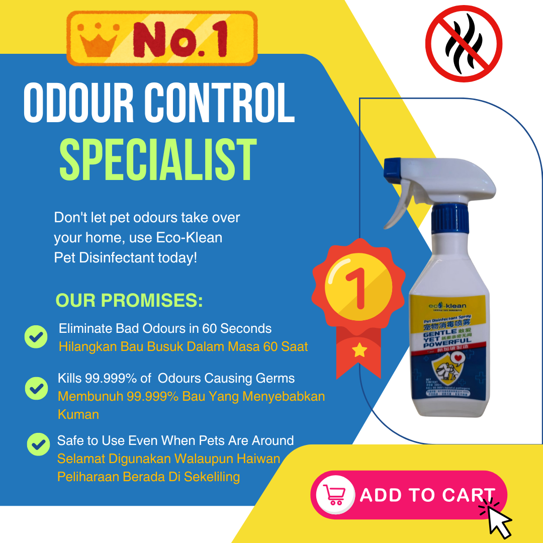 Eco-Klean Pet Disinfectant Spray 300ml