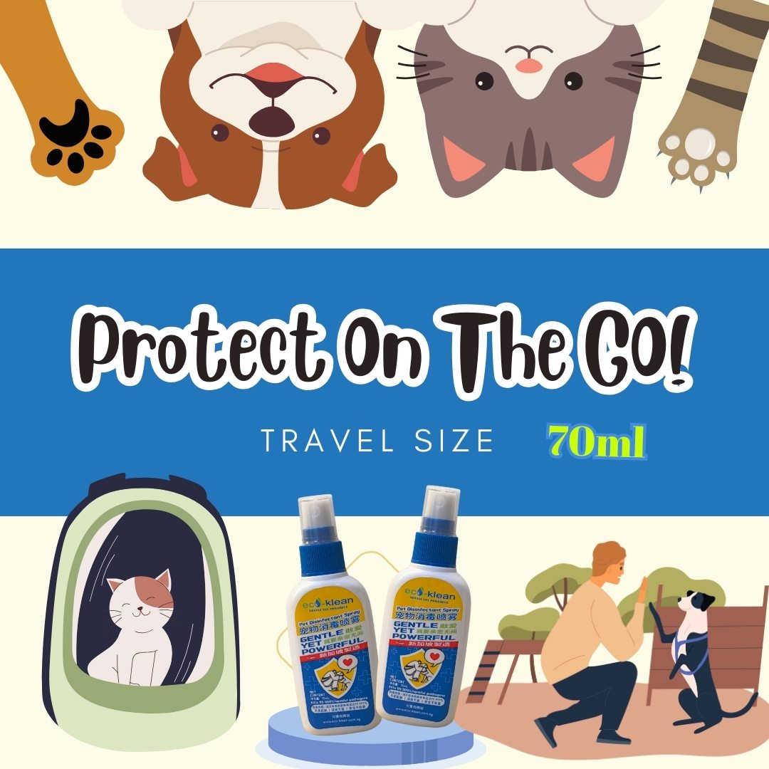 Eco-Klean Pet Disinfectant Spray 70ml